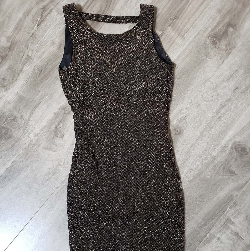 Strappy Semi-Backless Dress